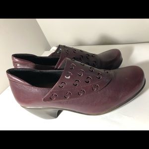 Naot leather shoes size 41 wedges booties